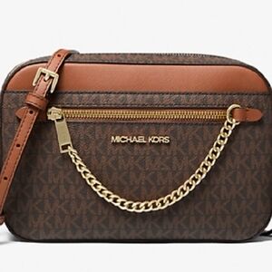 Michael Kors Brown Crossbody Bag